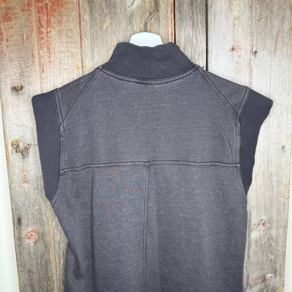Daily Practice Anthropologie Meru Zip Front Mini Dress Dark Brown XS